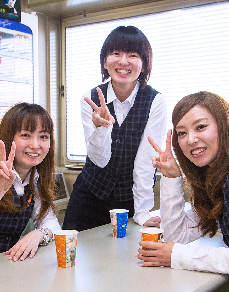 社内の様子